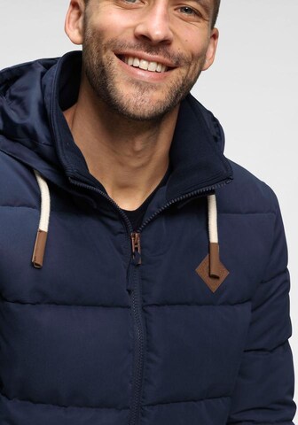 Bruno Banani Winter Jacket in Blue