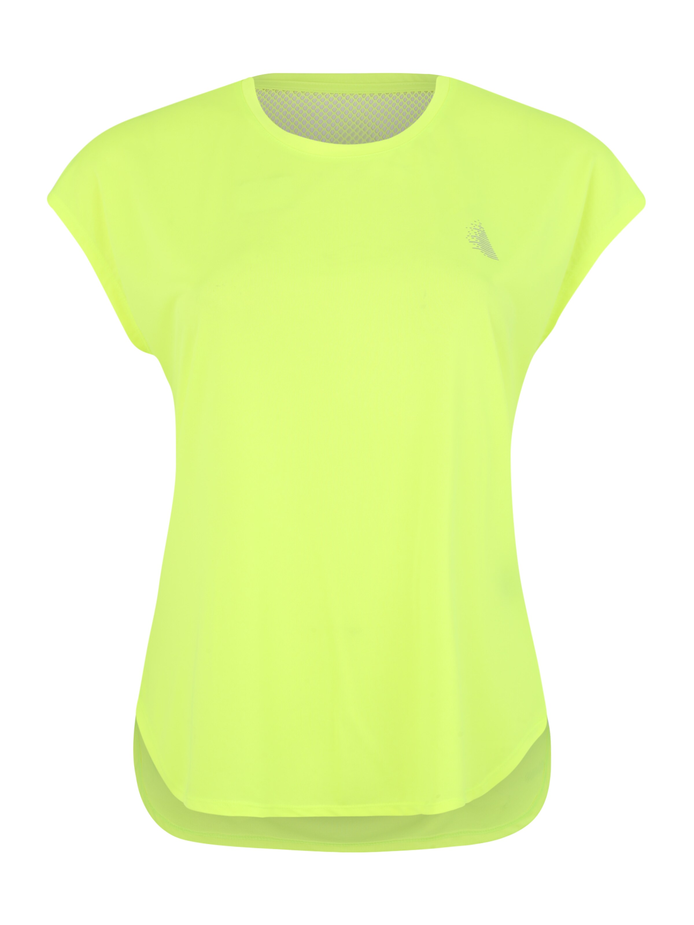 Active by Zizzi - Functioneel shirt 'ADIANA' in de kleur Neongeel