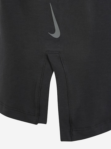 NIKE Klasický střih Funkční tričko – černá