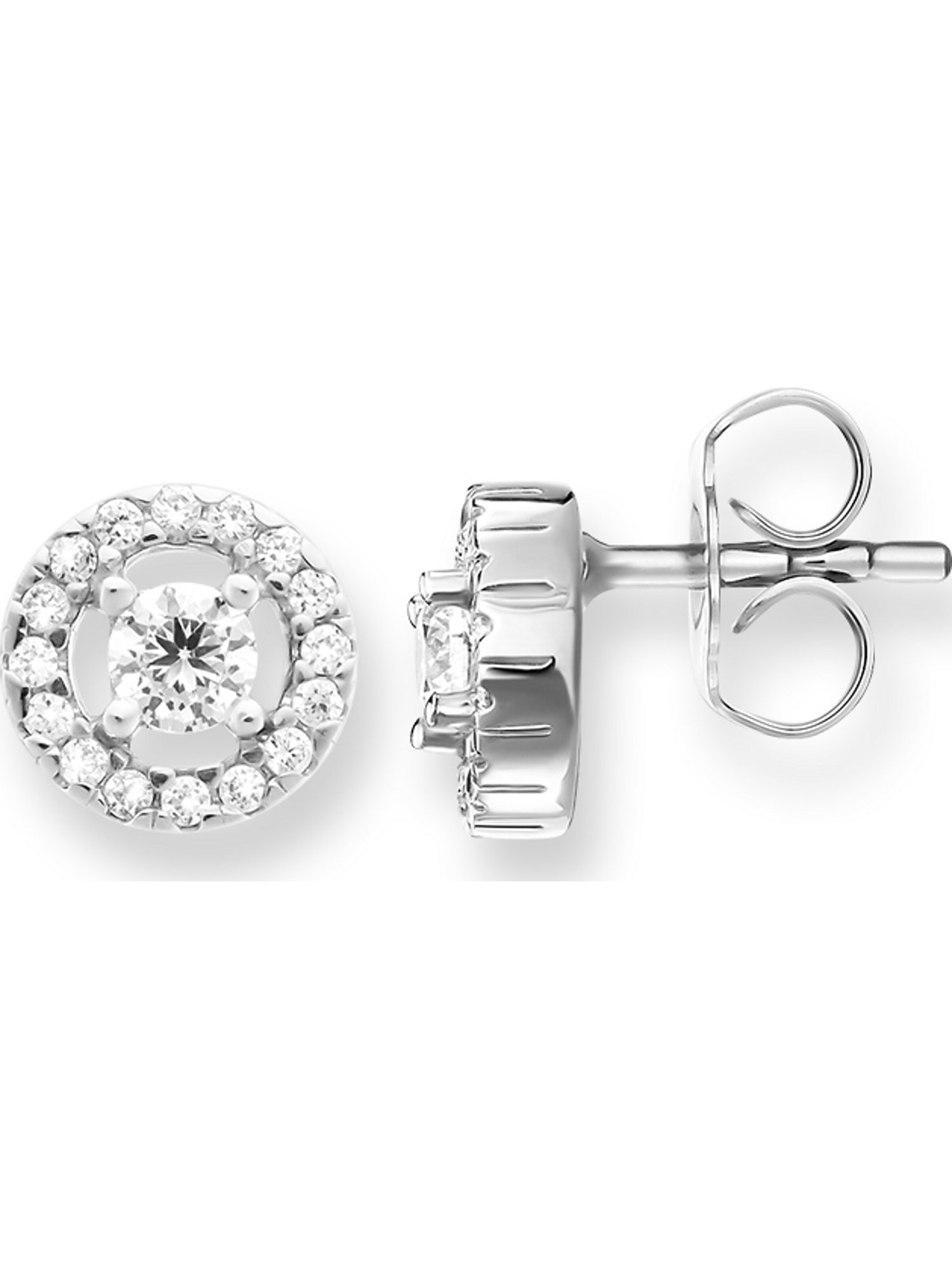 Thomas Sabo Ohrstecker in Silber: Vorderseite