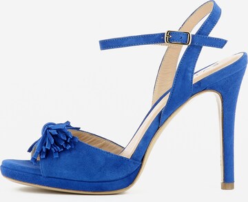 EVITA Sandalen met riem in Blauw