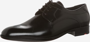 LLOYD Обувь на шнуровке 'Garvin' в Черный: спереди