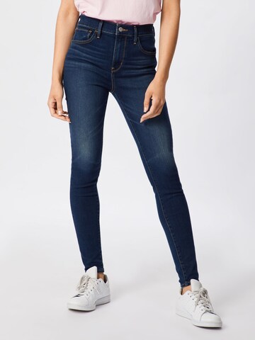 Skinny Jean '720 Hirise Super Skinny' LEVI'S ® en bleu : devant