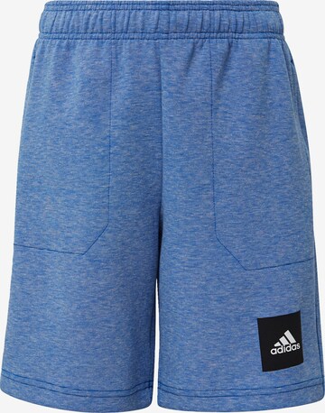 ADIDAS PERFORMANCE Regular Sportshorts in Blau: predná strana