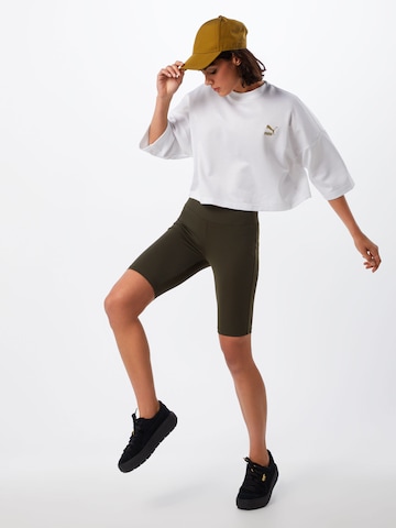 Skinny Leggings di Urban Classics in verde