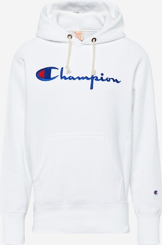 Champion Reverse Weave Sweatshirt in White: front
