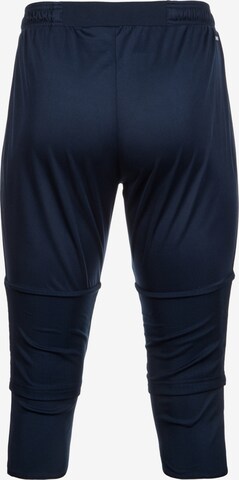 Effilé Pantalon de sport 'Tiro 17' ADIDAS PERFORMANCE en bleu