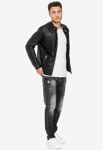 Redbridge Bikerjacke in Schwarz