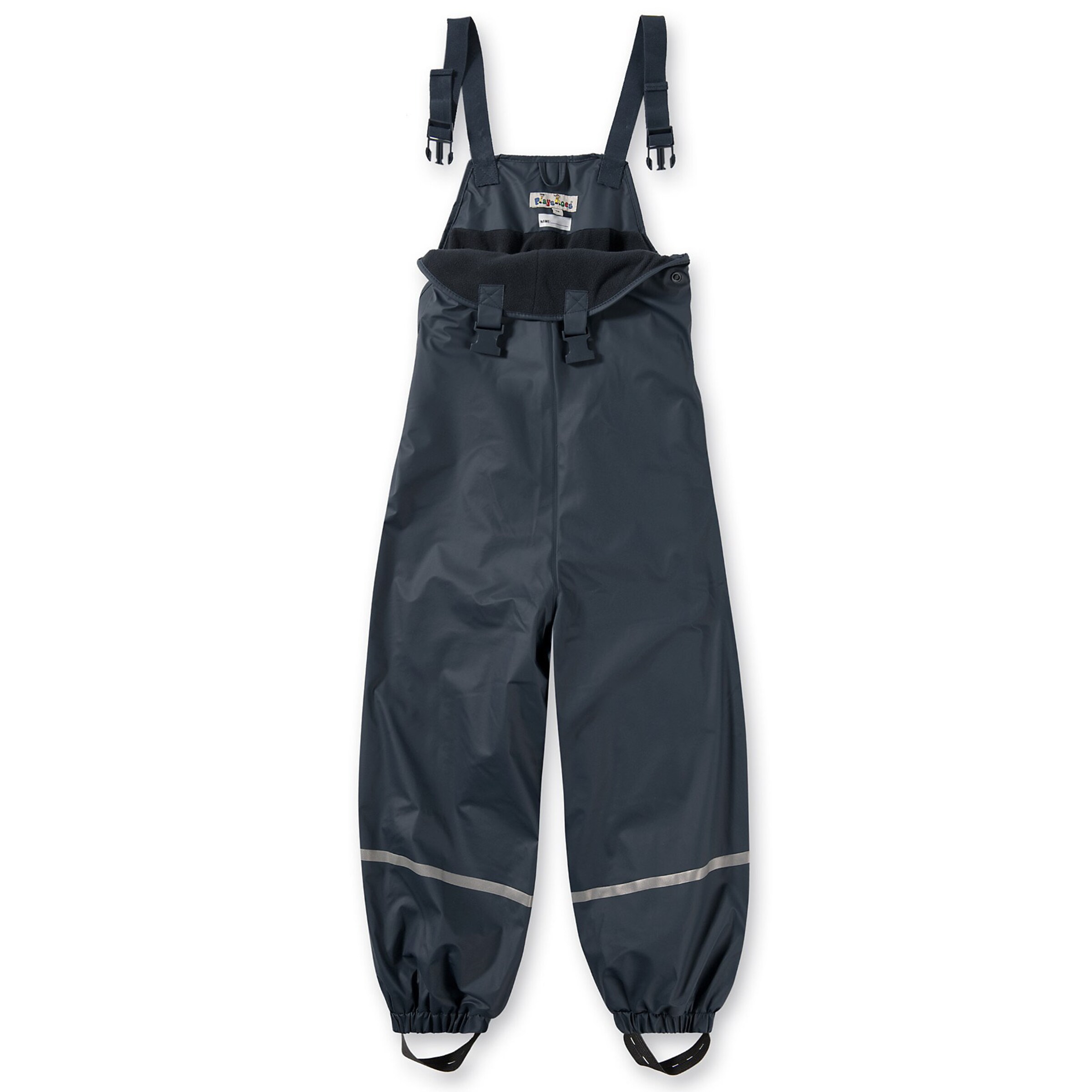 PLAYSHOESTapered Hlače s tregerima - plava boja