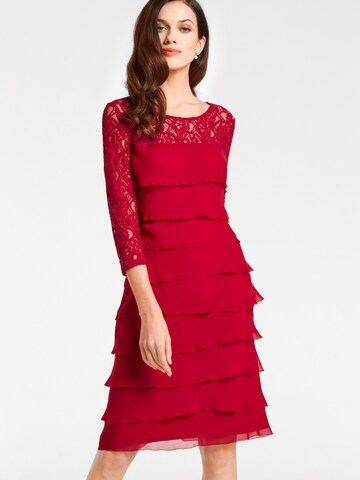 heine Cocktail Dress in Red: front