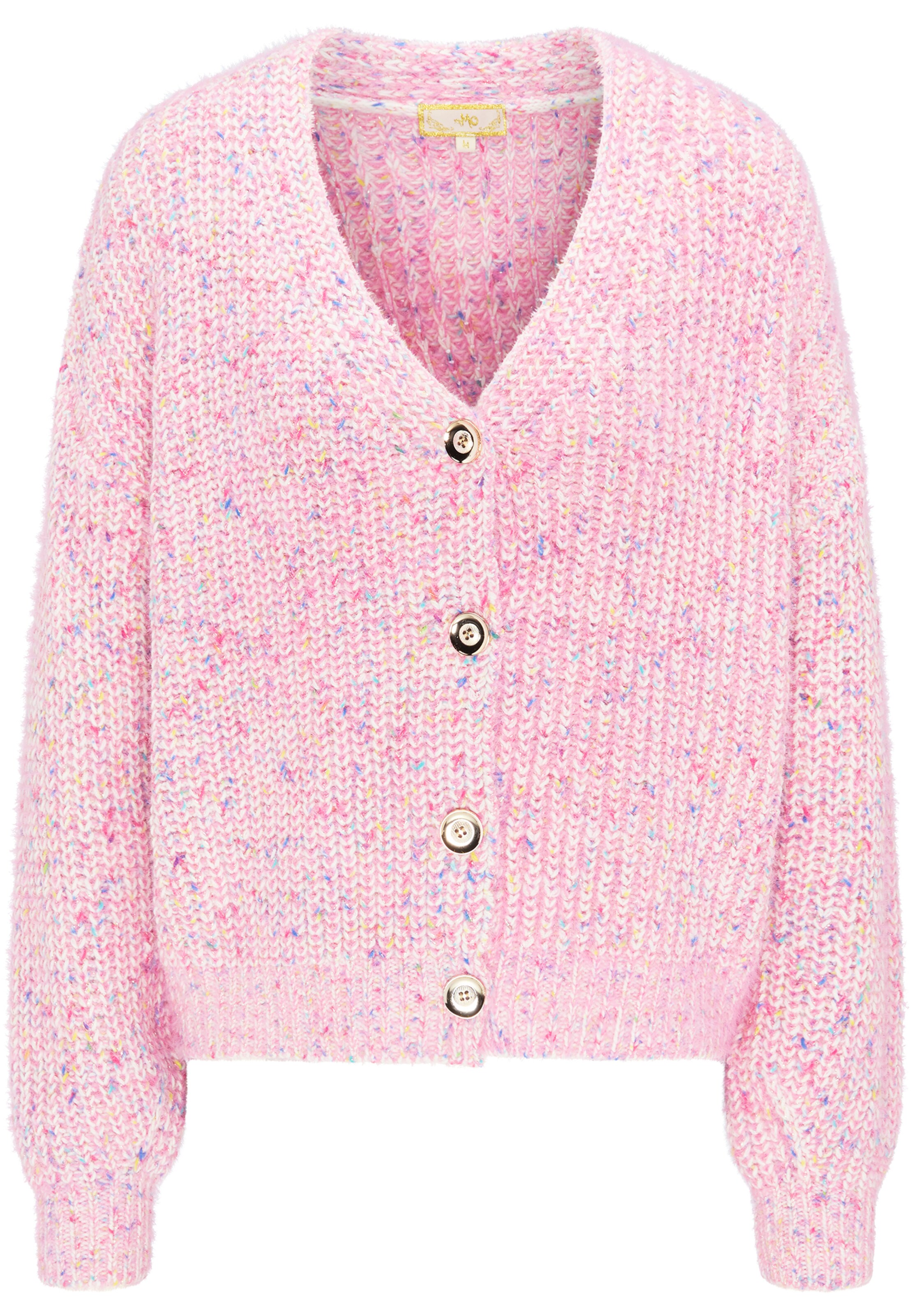 MYMO - Gebreid vest in de kleur Lichtblauw