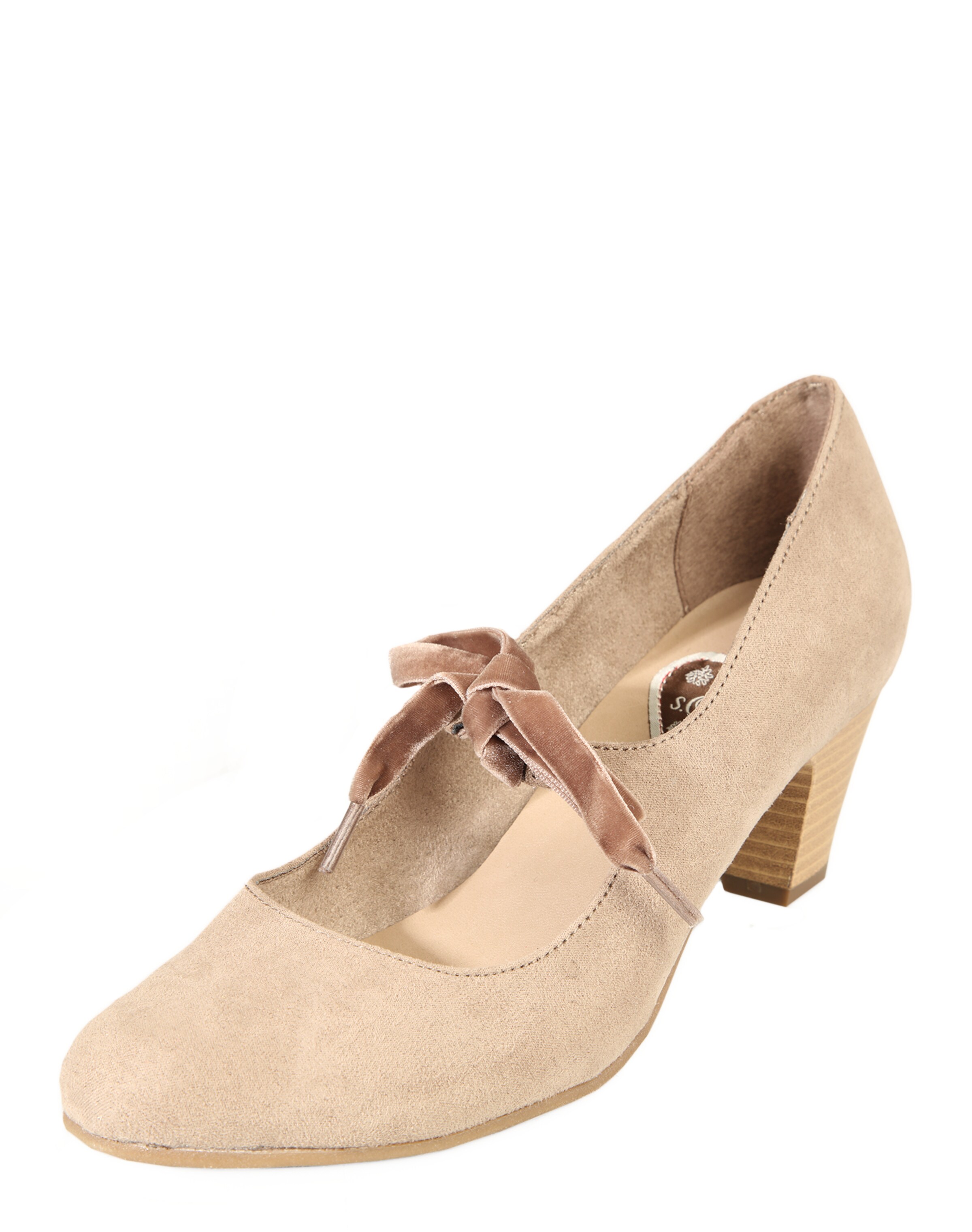 s.Oliver - Pumps mit Schleife in beige