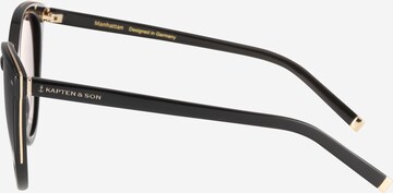Kapten & Son Слънчеви очила 'Manhattan All Black' в черно