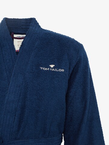 TOM TAILOR Bademantel in Blau