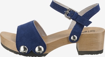 SOFTCLOX Sandalette 'Penny' in Blau