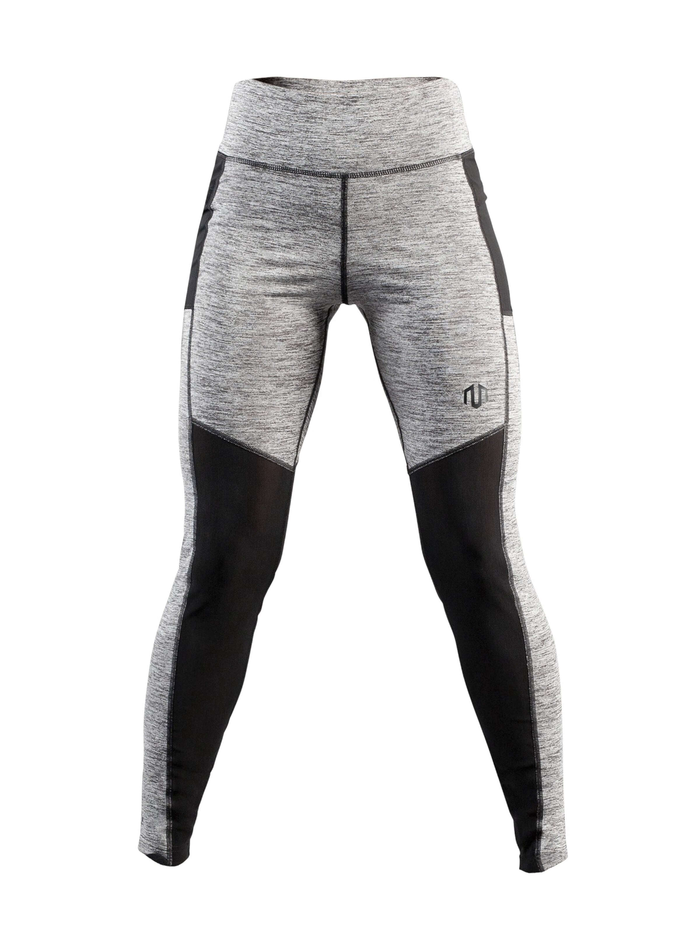MOROTAI - Sport-Leggings in graumeliert
