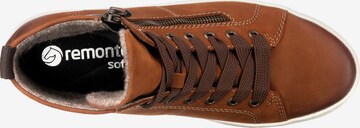 REMONTE High-Top Sneakers in Brown