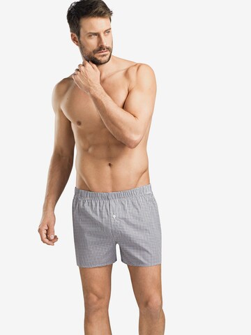 Hanro Boxershorts 'Fancy Woven' in Grijs: voorkant