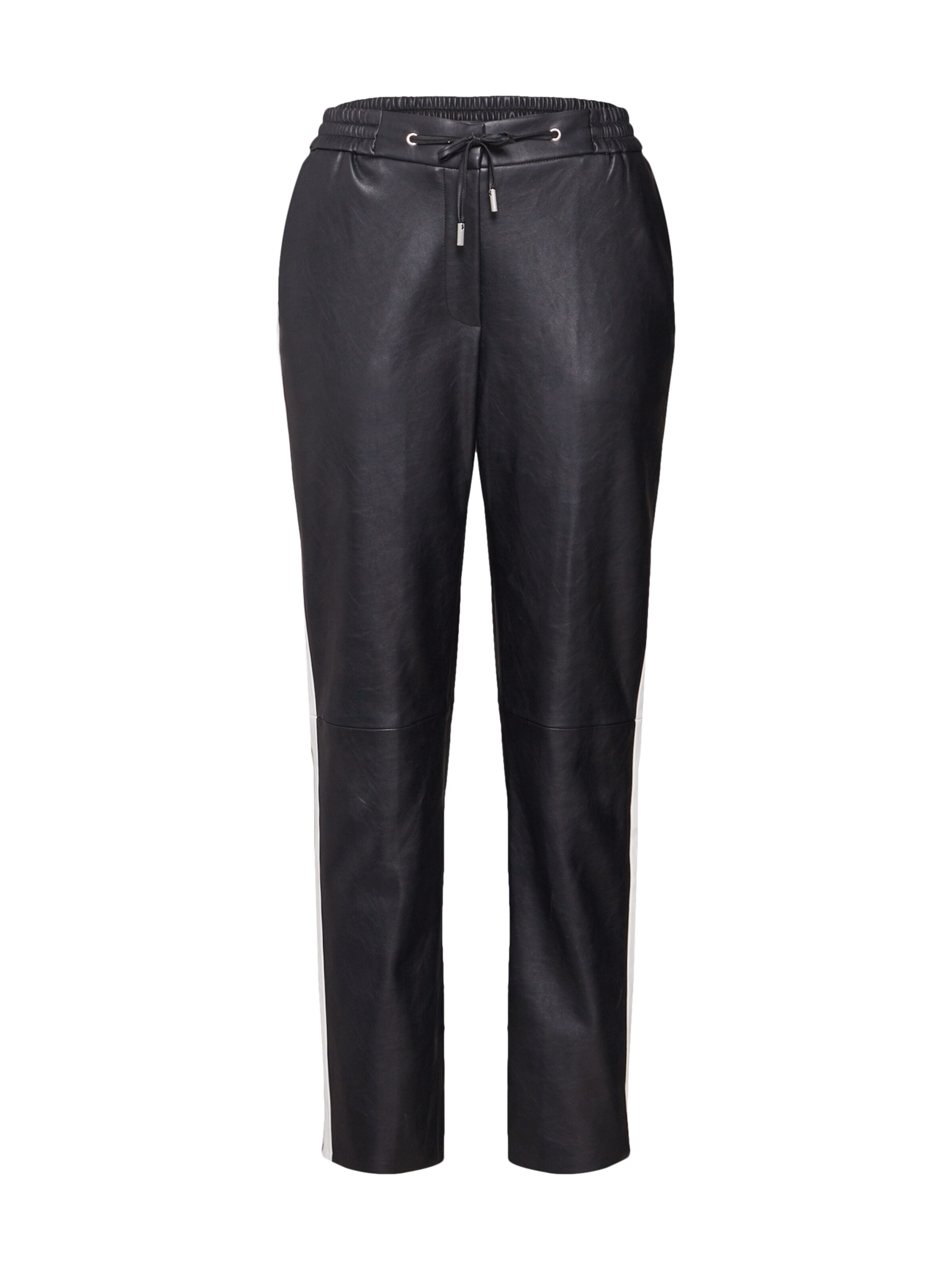 OPUS - Chino 'Manu ST' in de kleur Zwart