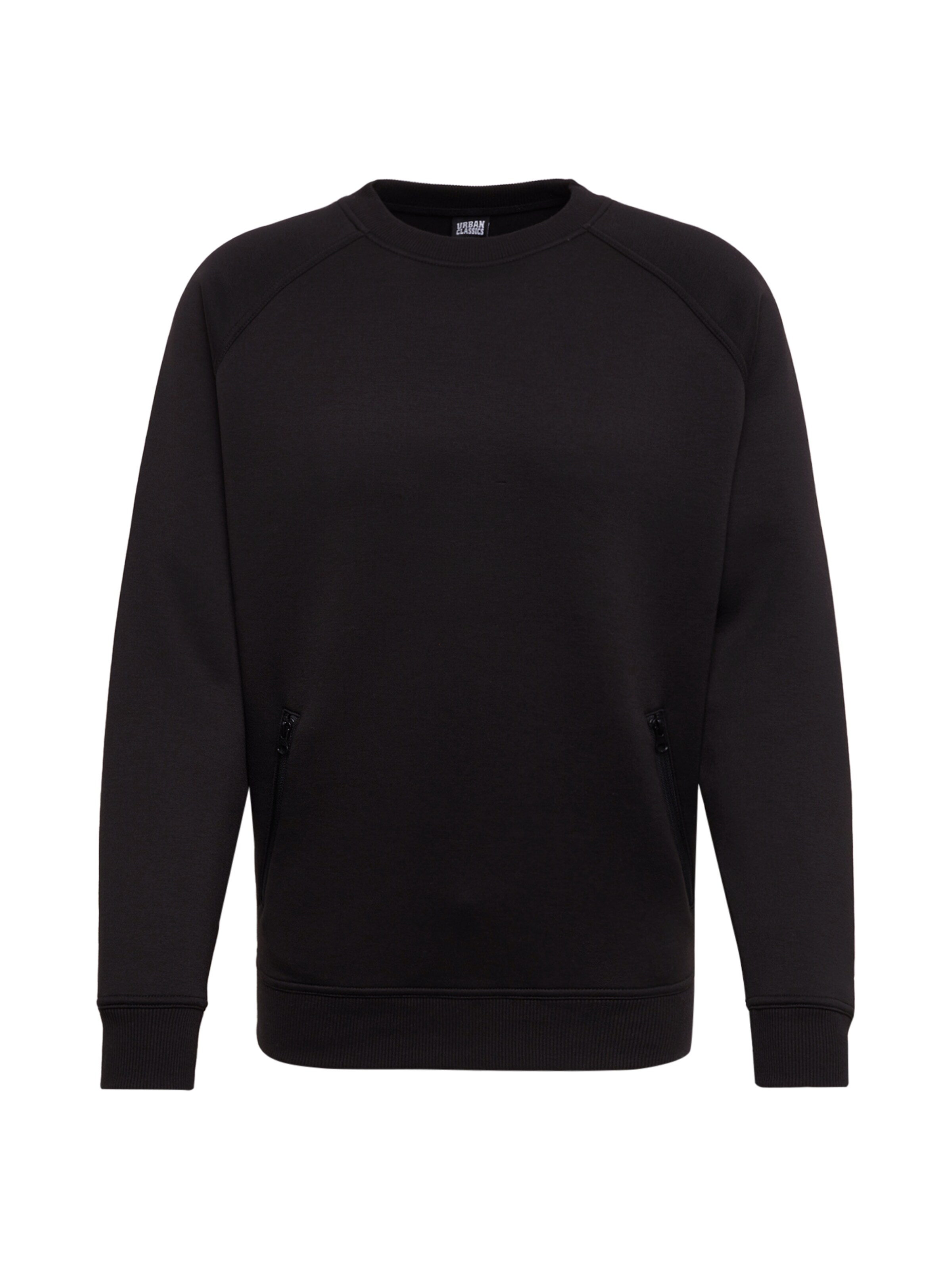 Men Plus sizes | Urban Classics Sweatshirt in Black - RW90340