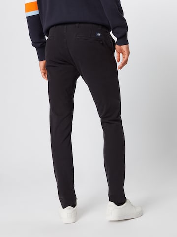 Skinny Pantaloni 'SMART 360 FLEX ALPHA SKINNY' de la Dockers pe negru: spate