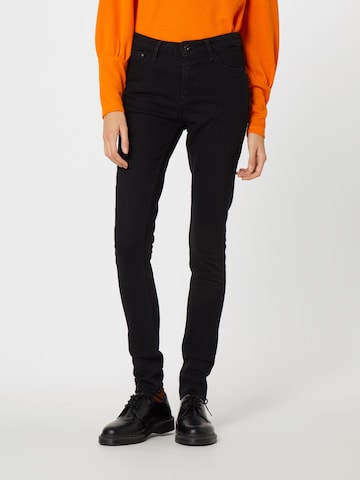 GARCIA Skinny Jeans 'Celia' in Zwart: voorkant