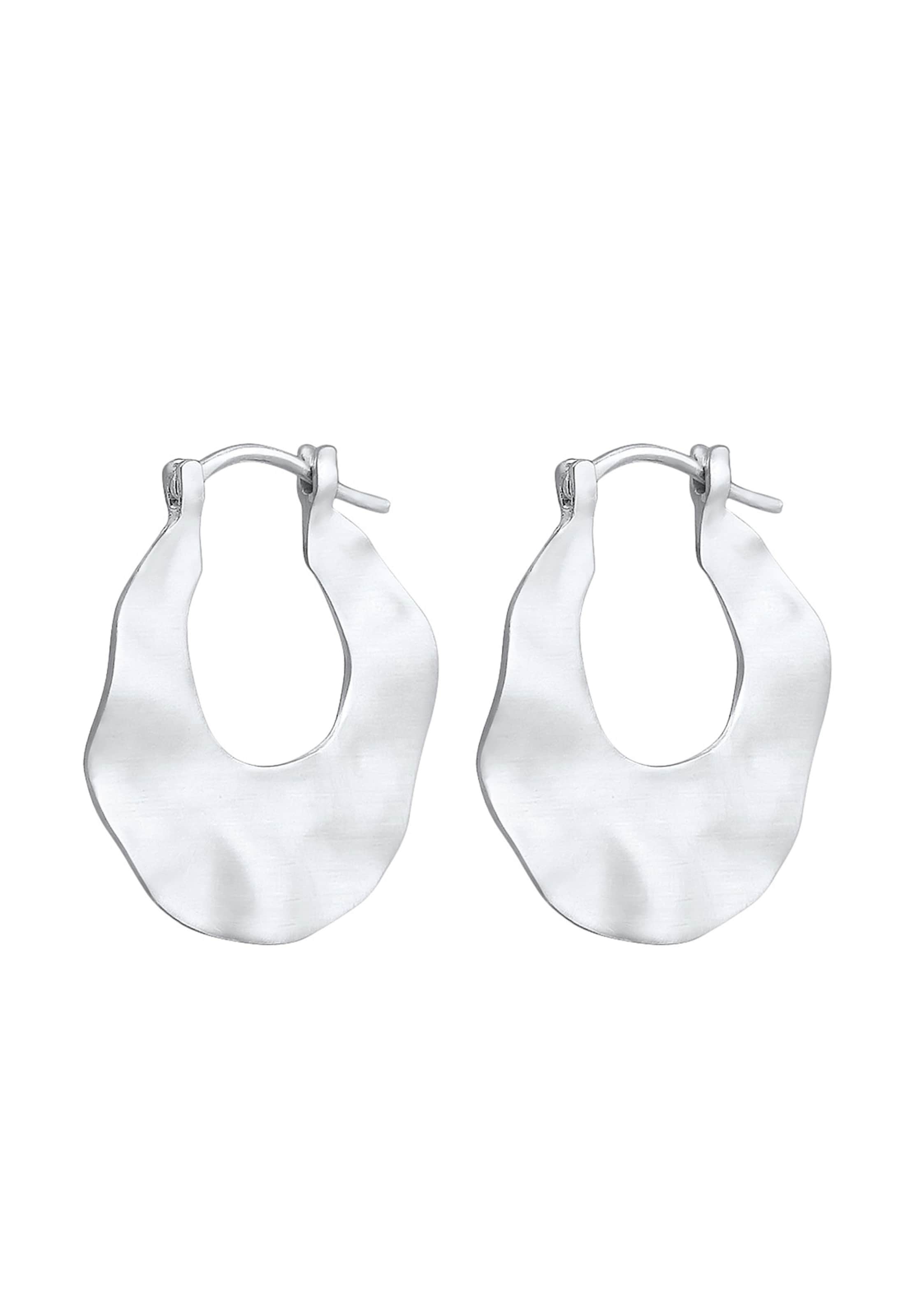ELLI Earrings in Silver: front