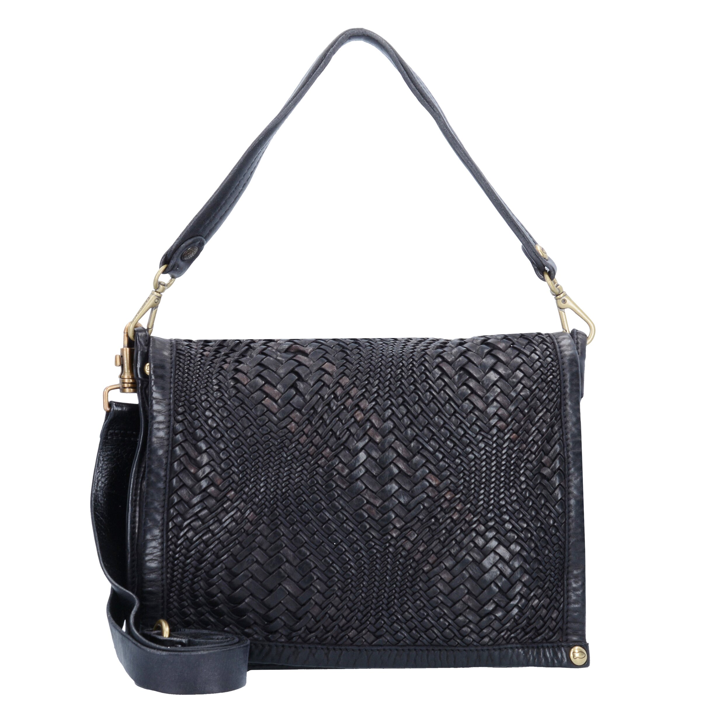 Campomaggi - Schoudertas in de kleur Zwart