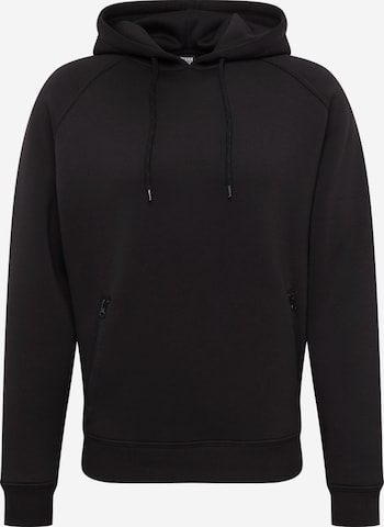 Urban Classics Sweatshirt in Black: front