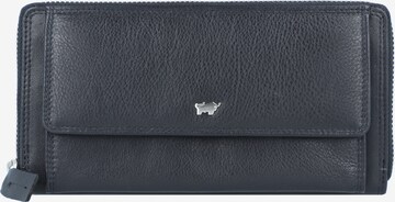 Braun Büffel Wallet 'Golf 2.0' in Black: front