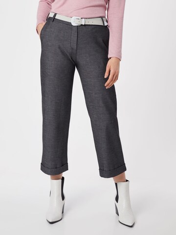Someday Loosefit Broek 'Conner' in Grijs: voorkant