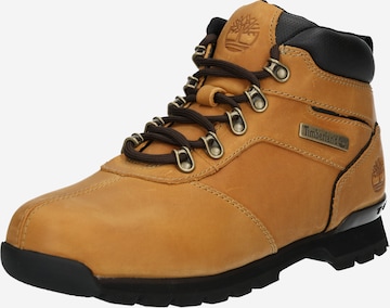 TIMBERLAND Veterboots 'Splitrock 2' in Geel: voorkant