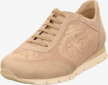 SEMLER Sneakers laag in Beige: voorkant