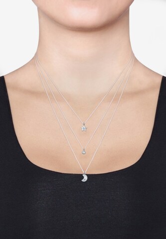 ELLI Necklace 'Astro' in Silver: front