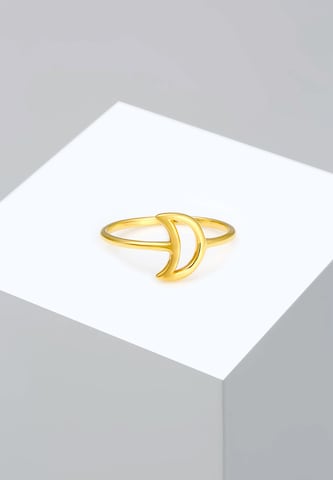 ELLI Ring 'Halbmond' in Gold