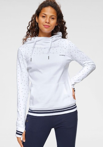 KangaROOS Sweatshirt in White: front