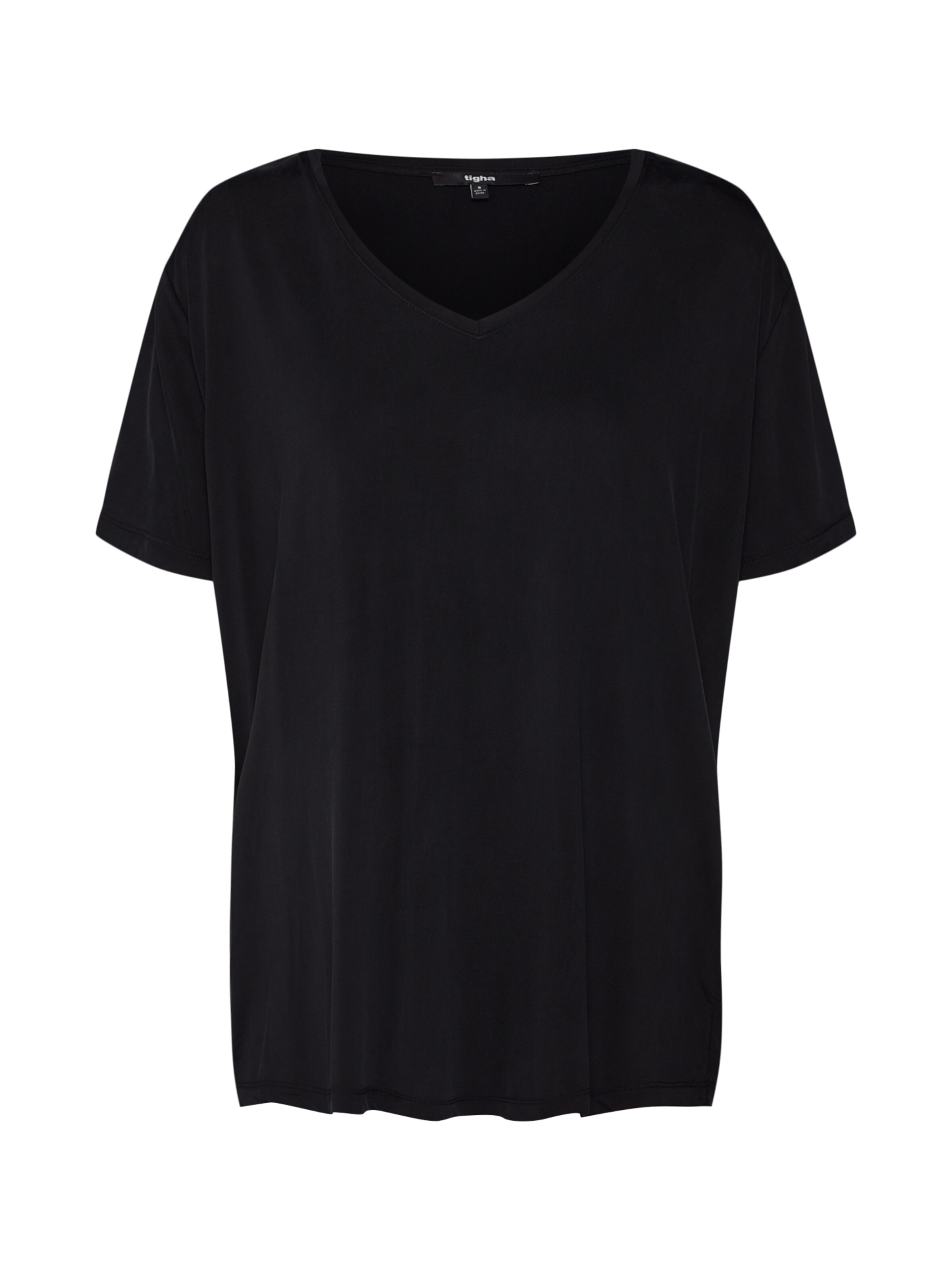 tigha - Oversized shirt 'Trisha' in de kleur Zwart