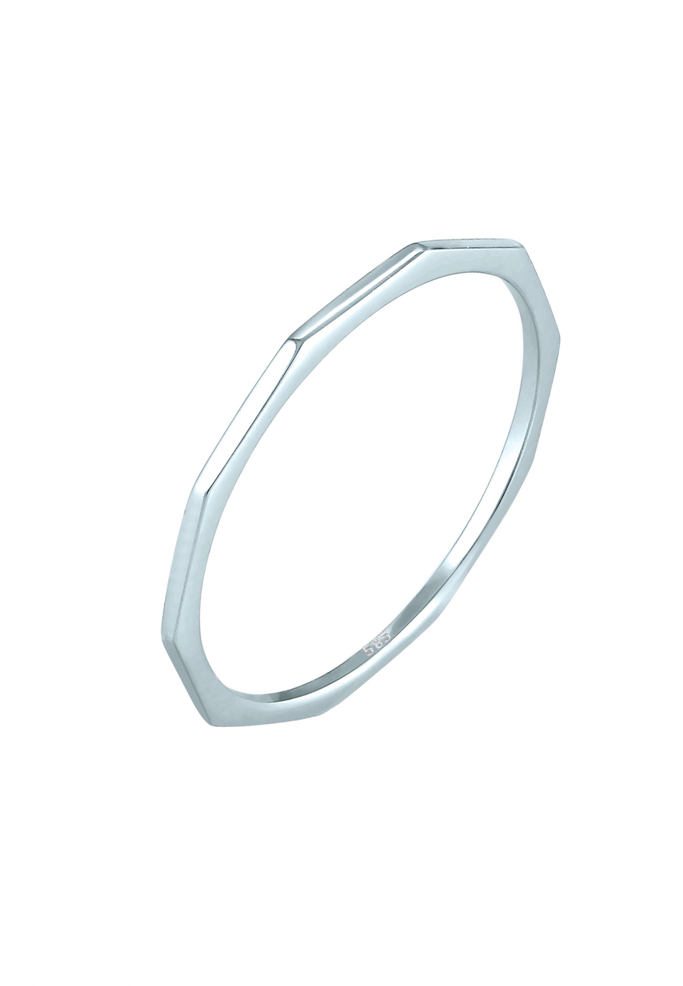 Bague ELLI PREMIUM en argent : devant