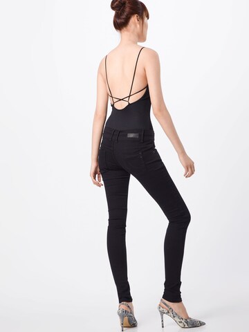 Skinny Jean 'Julita X' LTB en noir : derrière