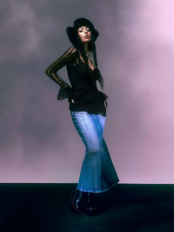 Edgy Transparent Denim Look by SHYX