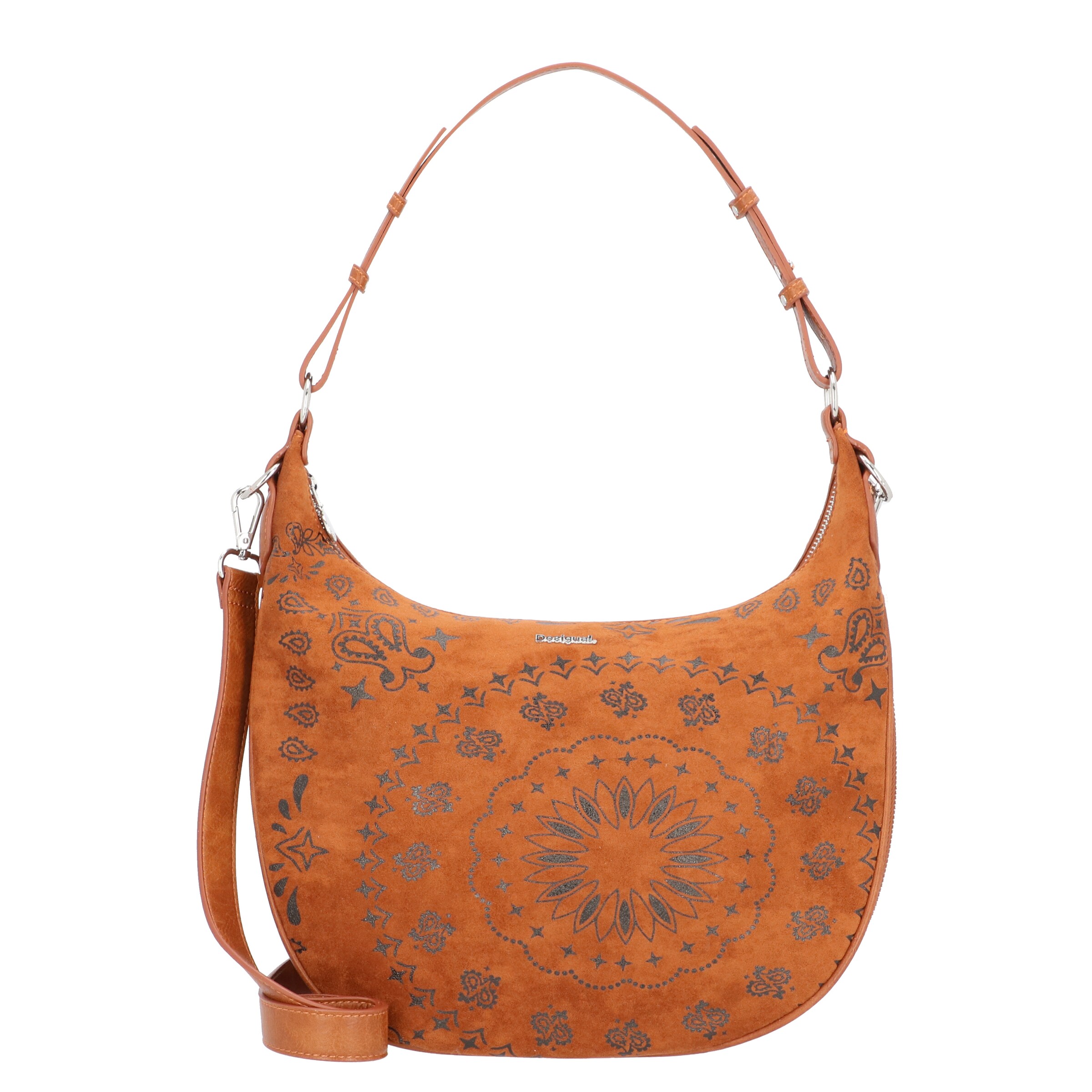 Desigual - Schoudertas 'Foulard Pulsar Siberia' in de kleur Cognac