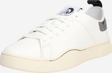 DIESEL Sneakers laag 'Clever' in Wit: voorkant