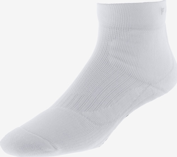 FALKE Athletic Socks in White: front