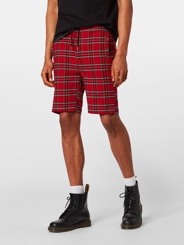 Urban Classics Regular Broek in Rood