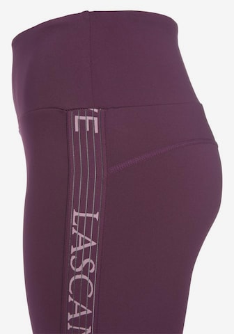 LASCANA ACTIVE Skinny Workout Pants in Purple