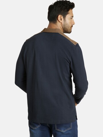 Jan Vanderstorm Sweatshirt 'Baldrek' in Blau