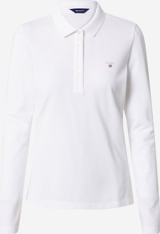 GANT Shirt in Wit: voorkant