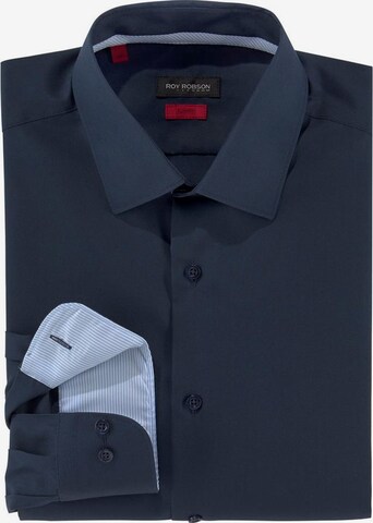 Coupe slim Chemise business ROY ROBSON en bleu