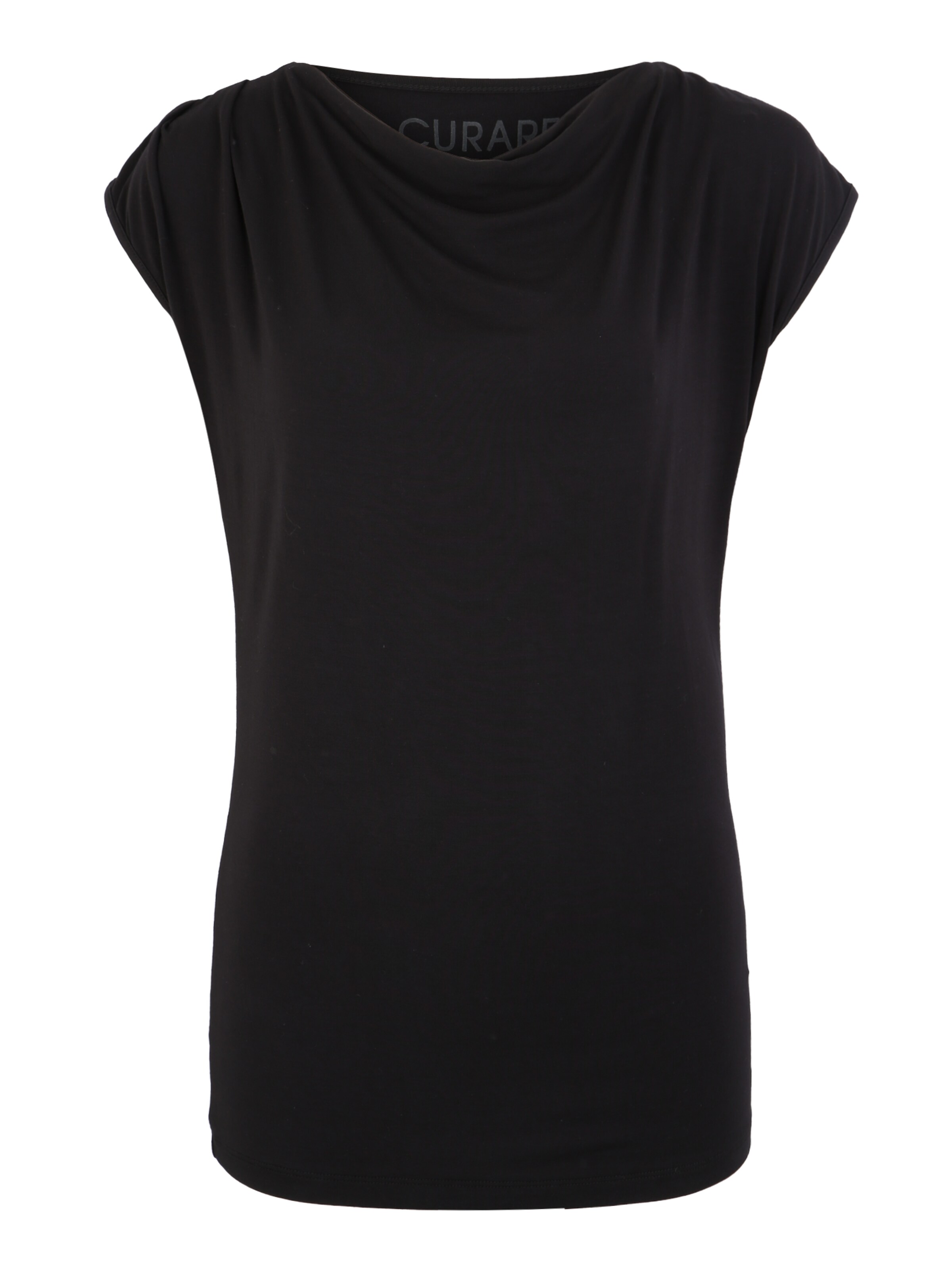 CURARE Yogawear - Functioneel shirt in de kleur Zwart