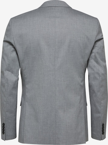 Coupe slim Veste de costume SELECTED HOMME en gris